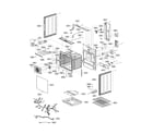 LG LRE3023ST/00 cavity parts diagram