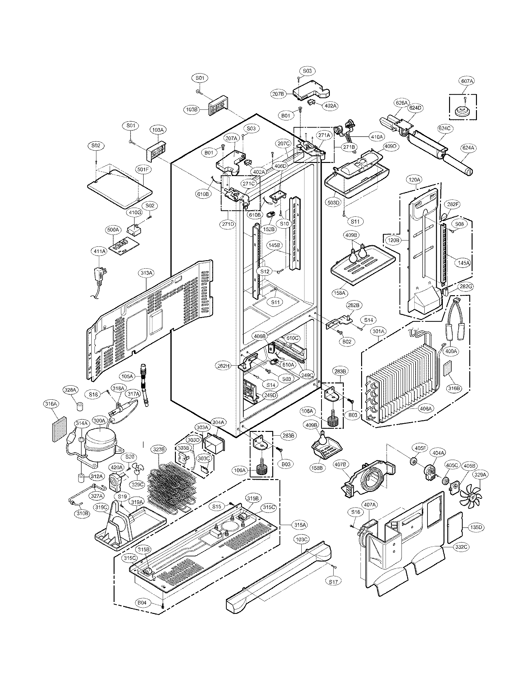 Case parts