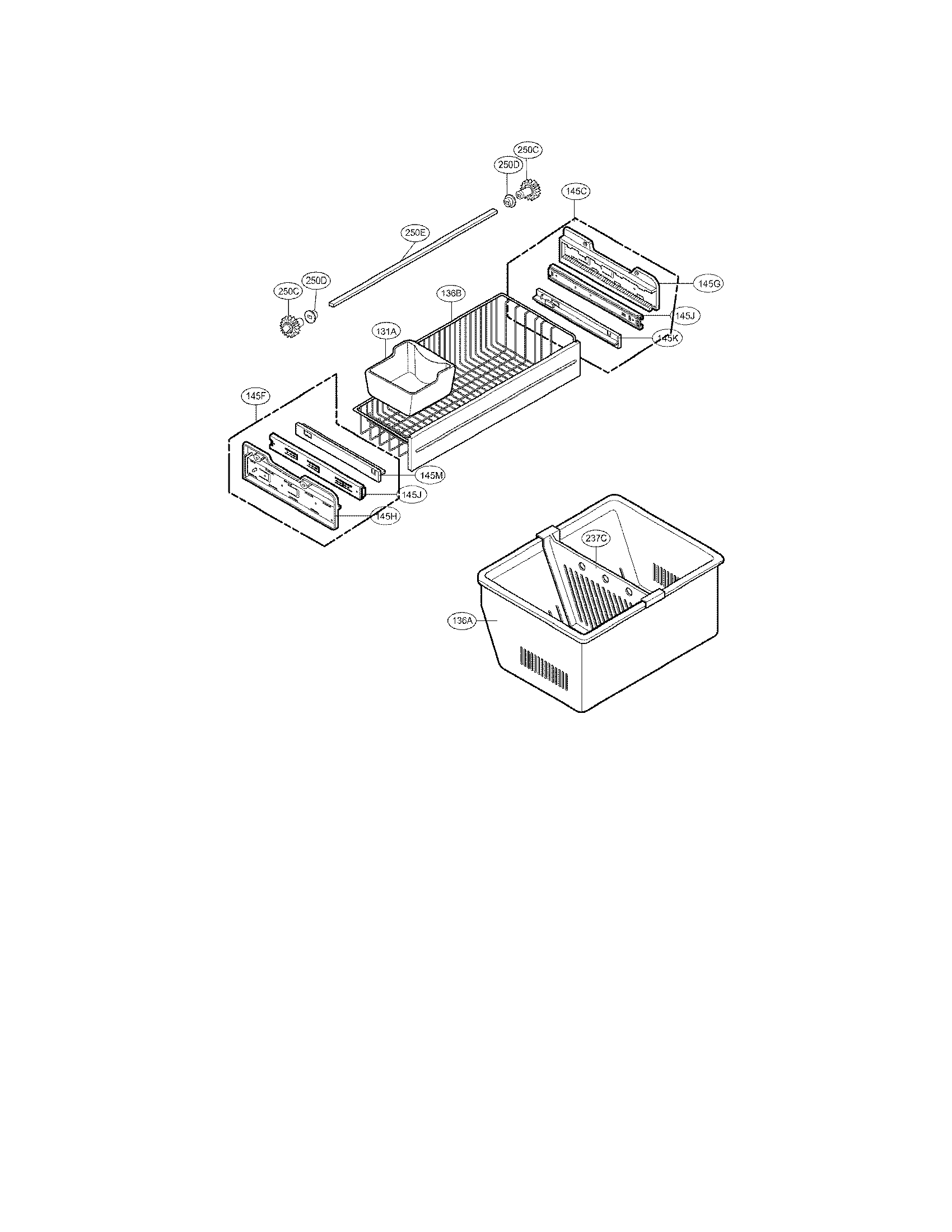Freezer parts