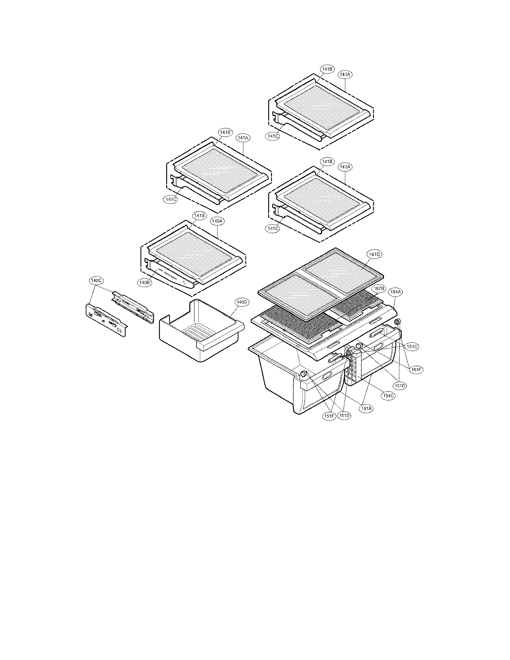 Refrigerator parts
