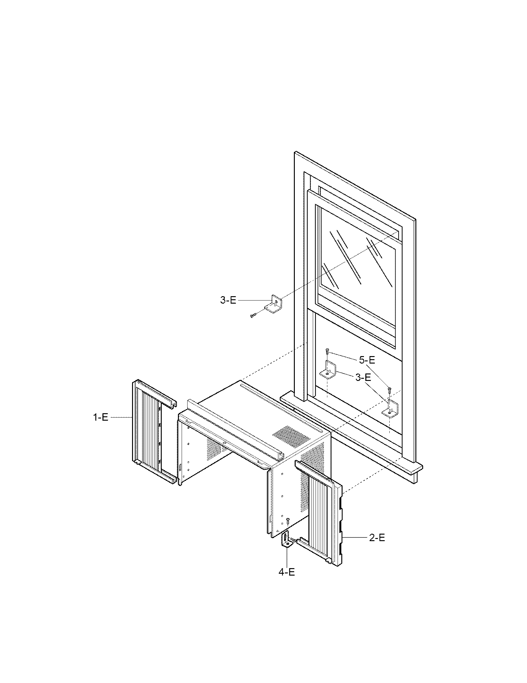 Installation kit assembly parts