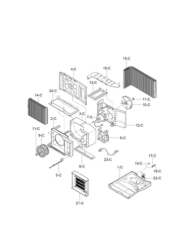 Air handling and cycle parats