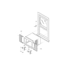 Kenmore 58075184700 installation kit assembly parts diagram
