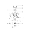 Kenmore Elite 79631512210 tub assembly parts diagram