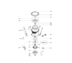 Kenmore Elite 79631512210 tub assembly parts diagram