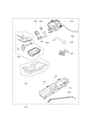 Panel drawer assembly and guide assembly parts