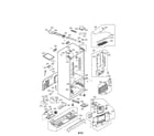 LG LFX28968SB/00 case parts diagram