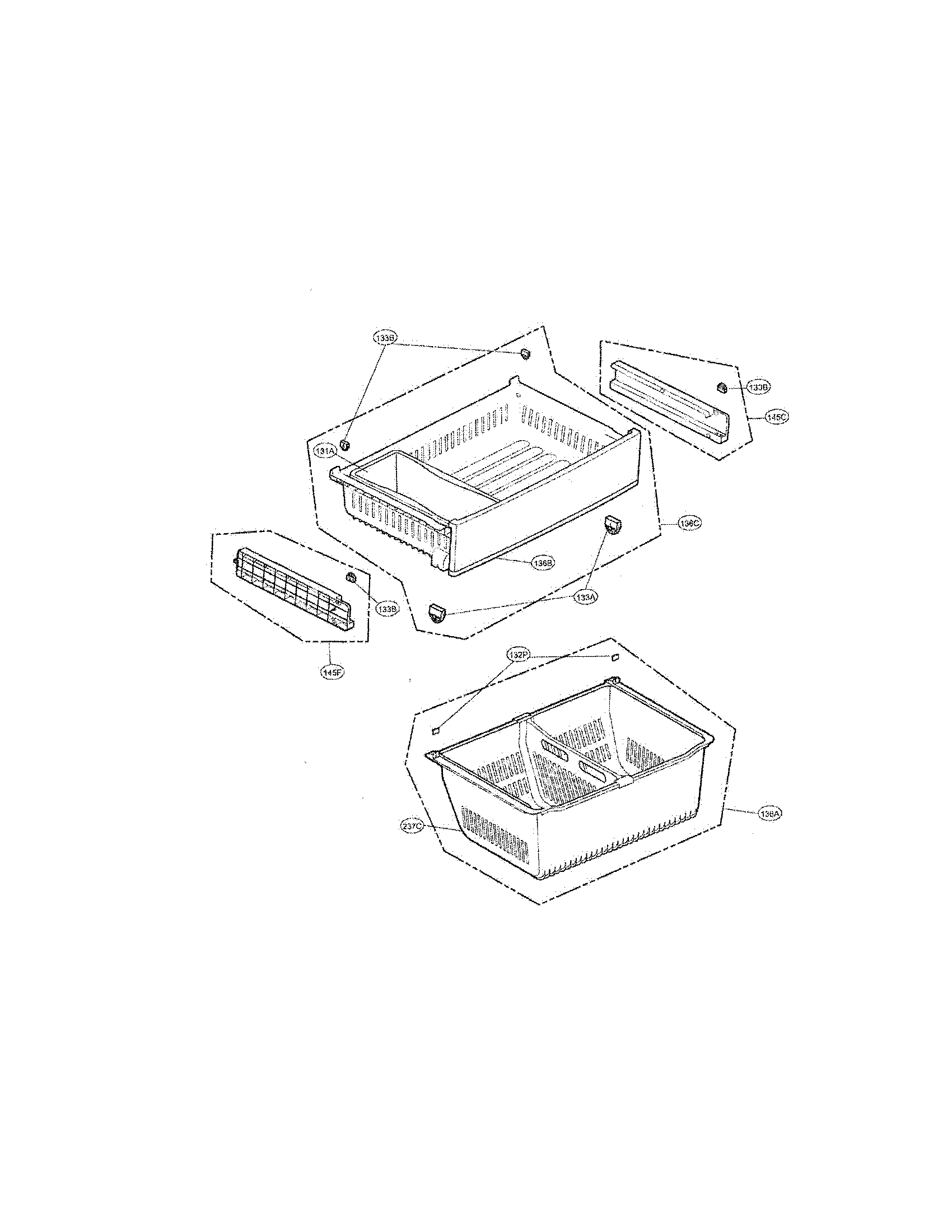 Freezer parts