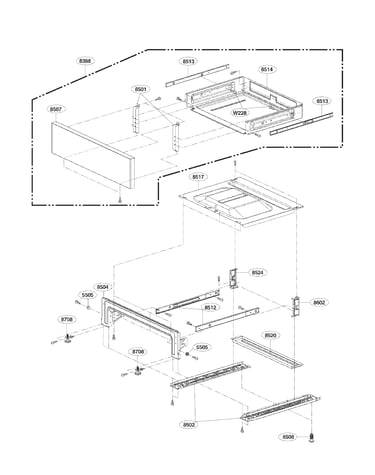 Drawer parts