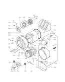 Drum and tub assembly parts