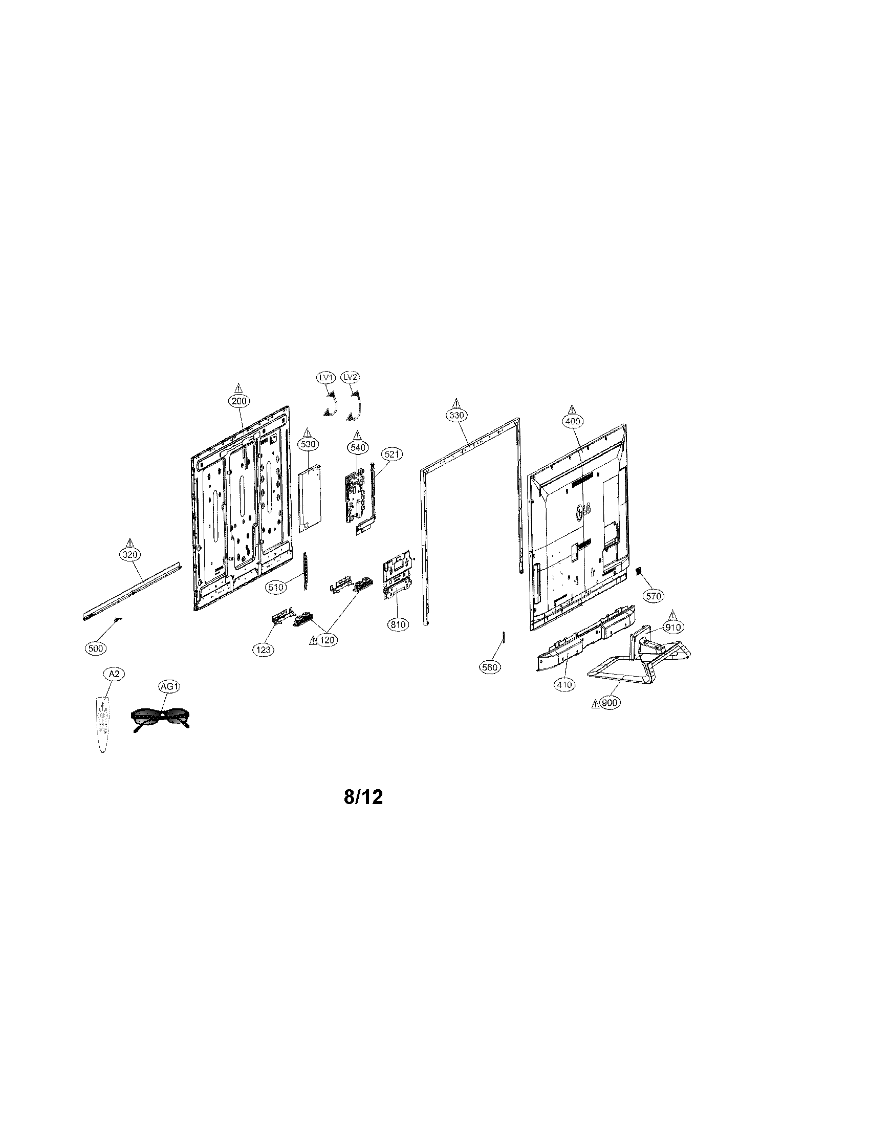Exploded view parts
