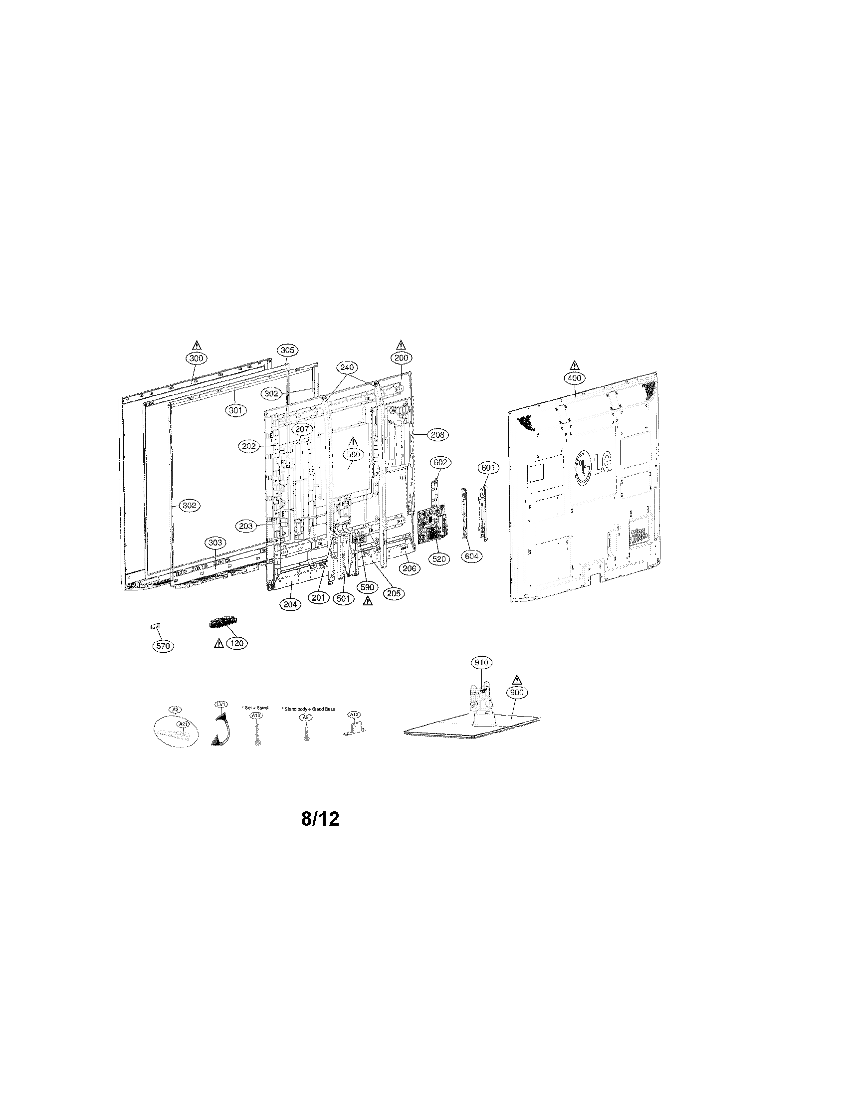 Exploded view parts