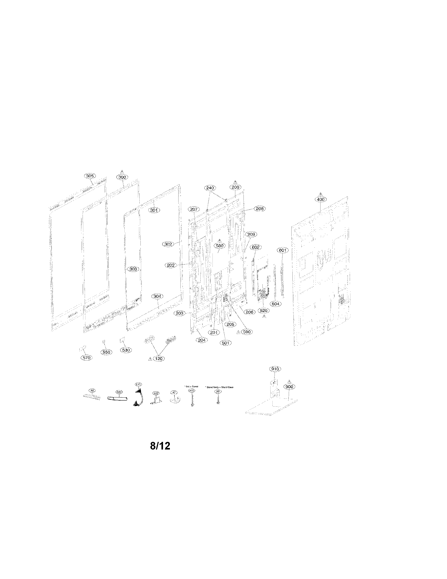 Exploded view parts