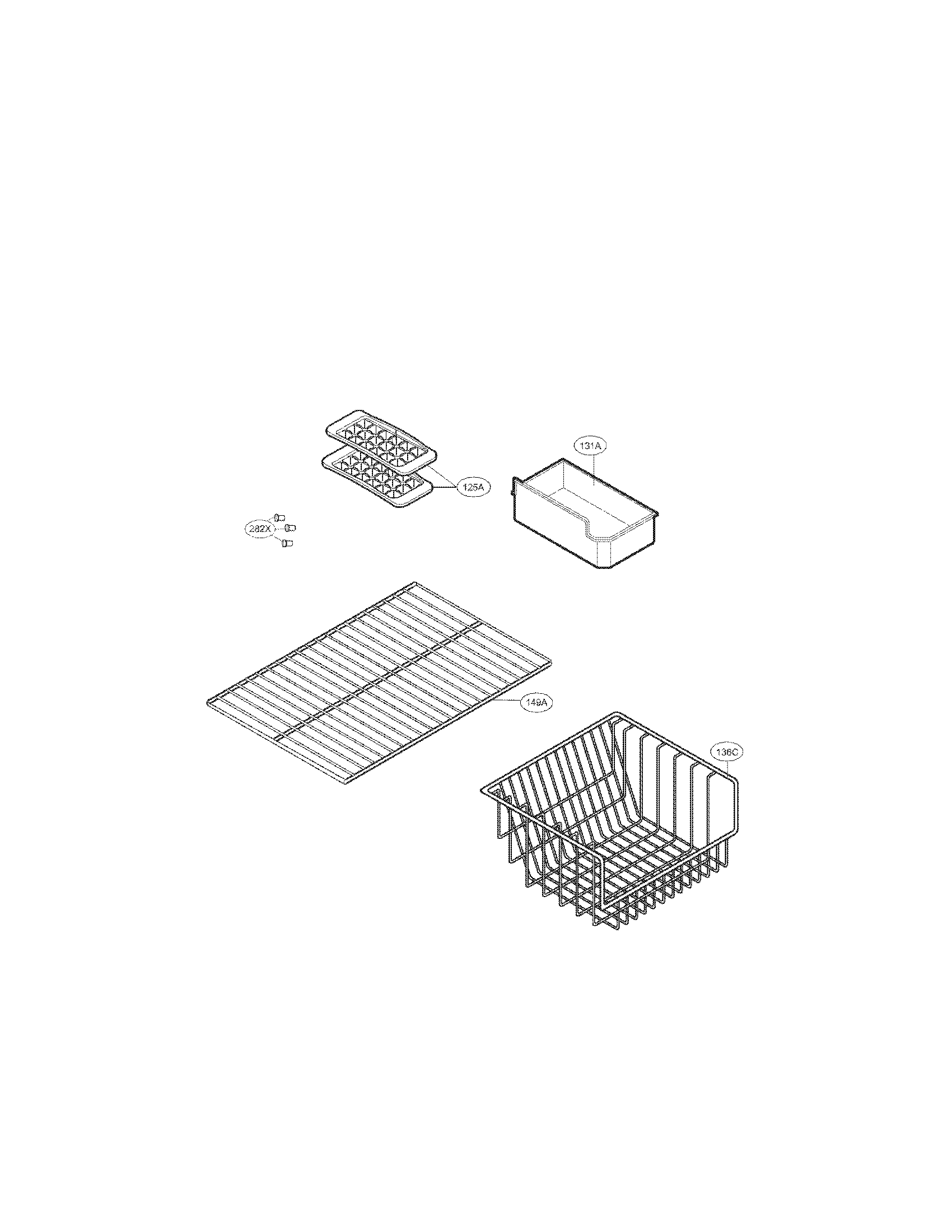 Freezer parts