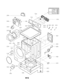 Cabinet and control panel assembly parts