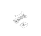LG LFX25961SB/01 freezer parts diagram