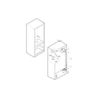 LG LFX25961SB/01 ice maker parts diagram