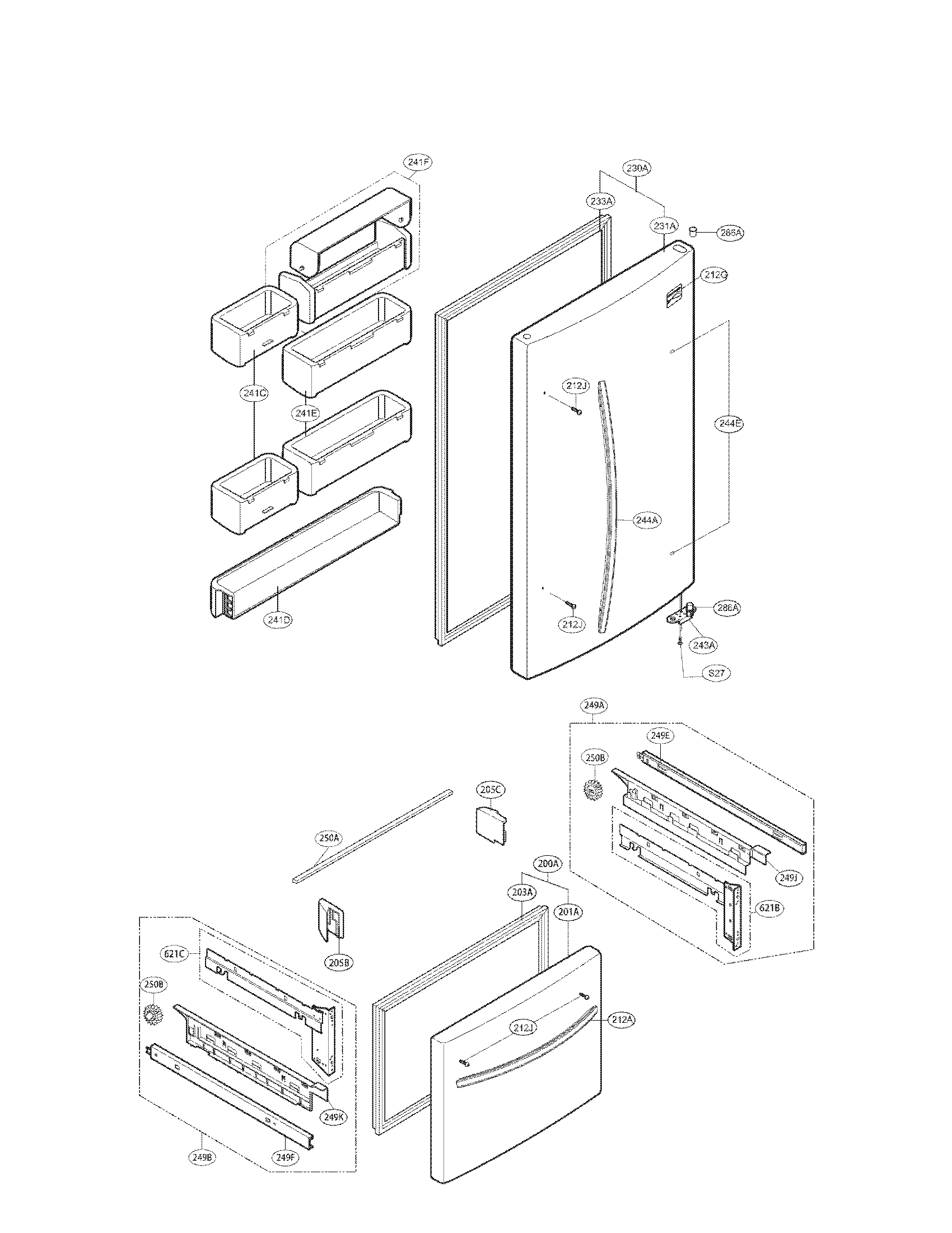 Door parts