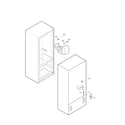 Kenmore 79578092901 water and icemaker parts diagram