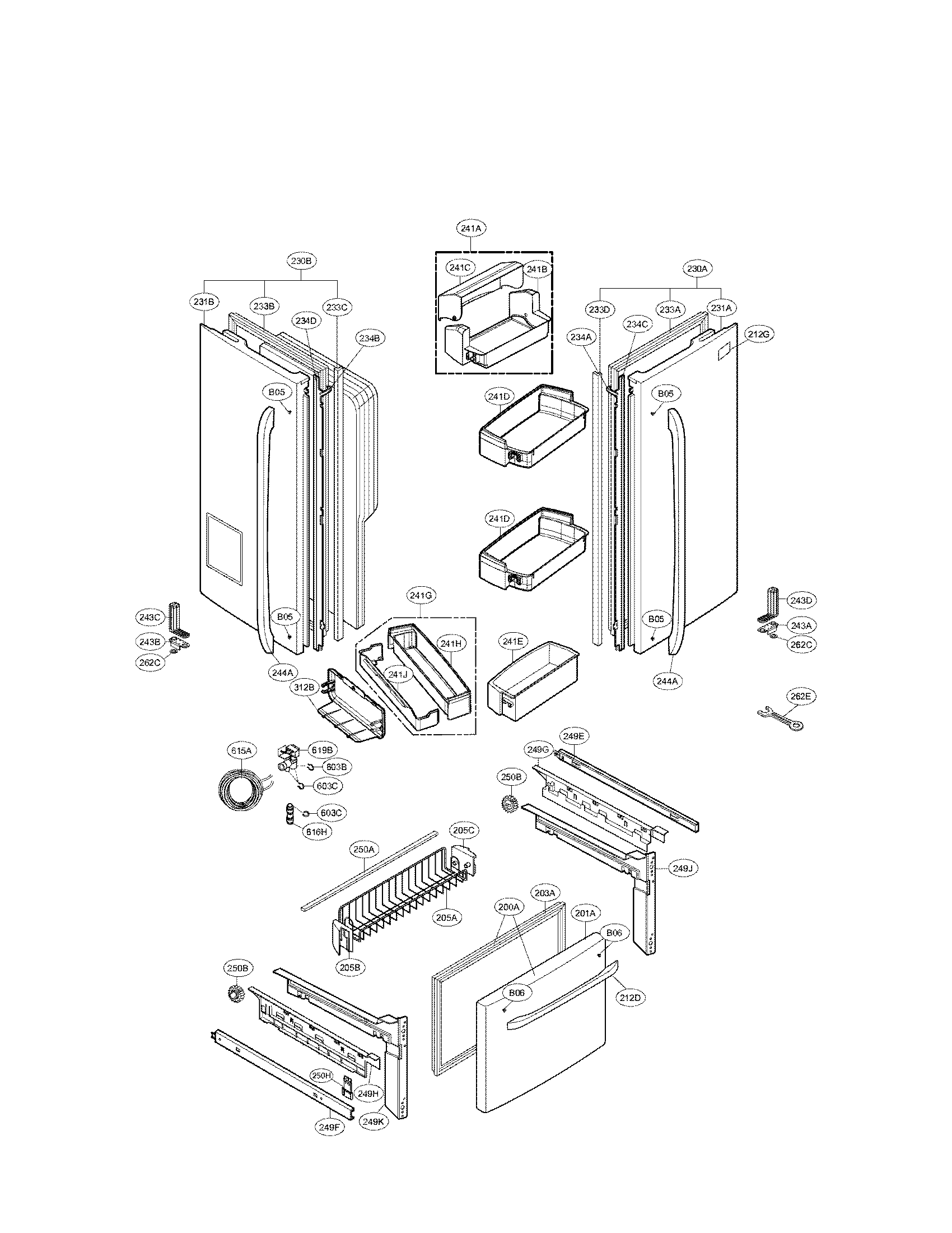 Door parts