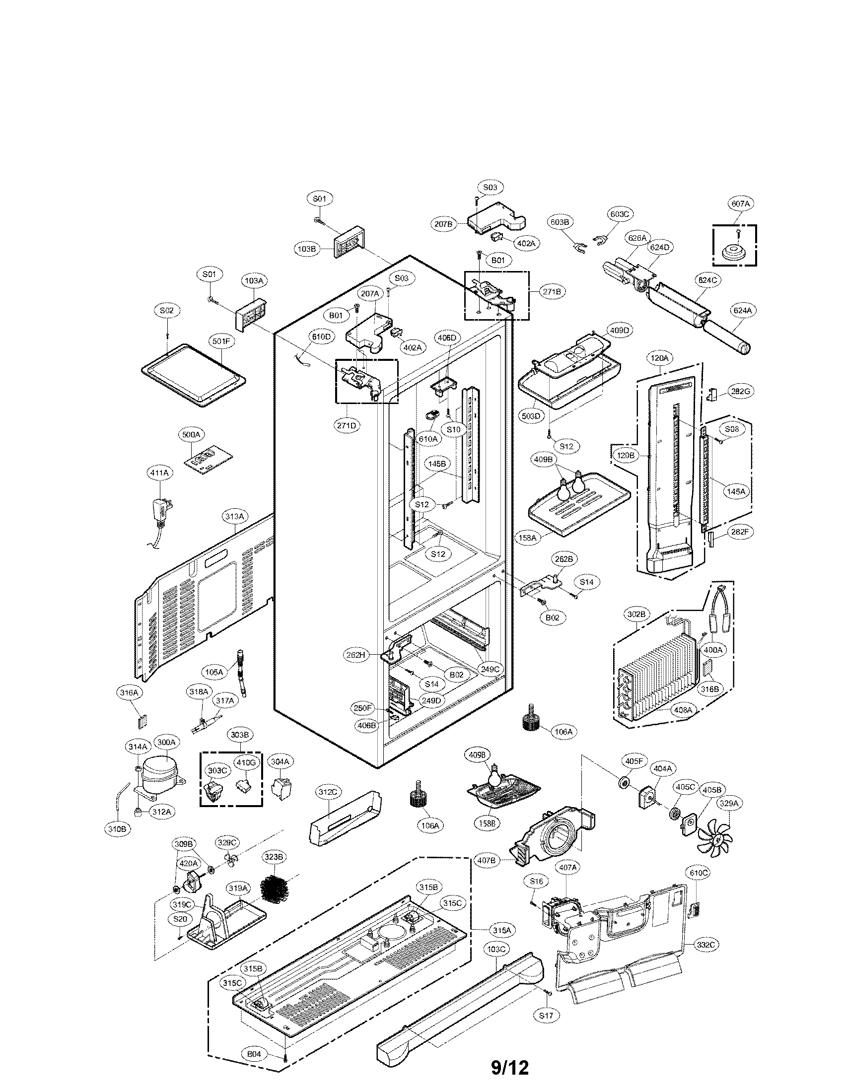 Case parts