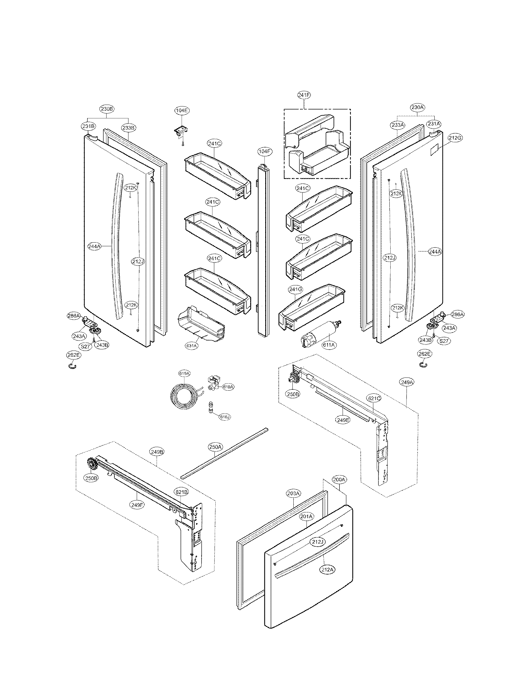 Door parts