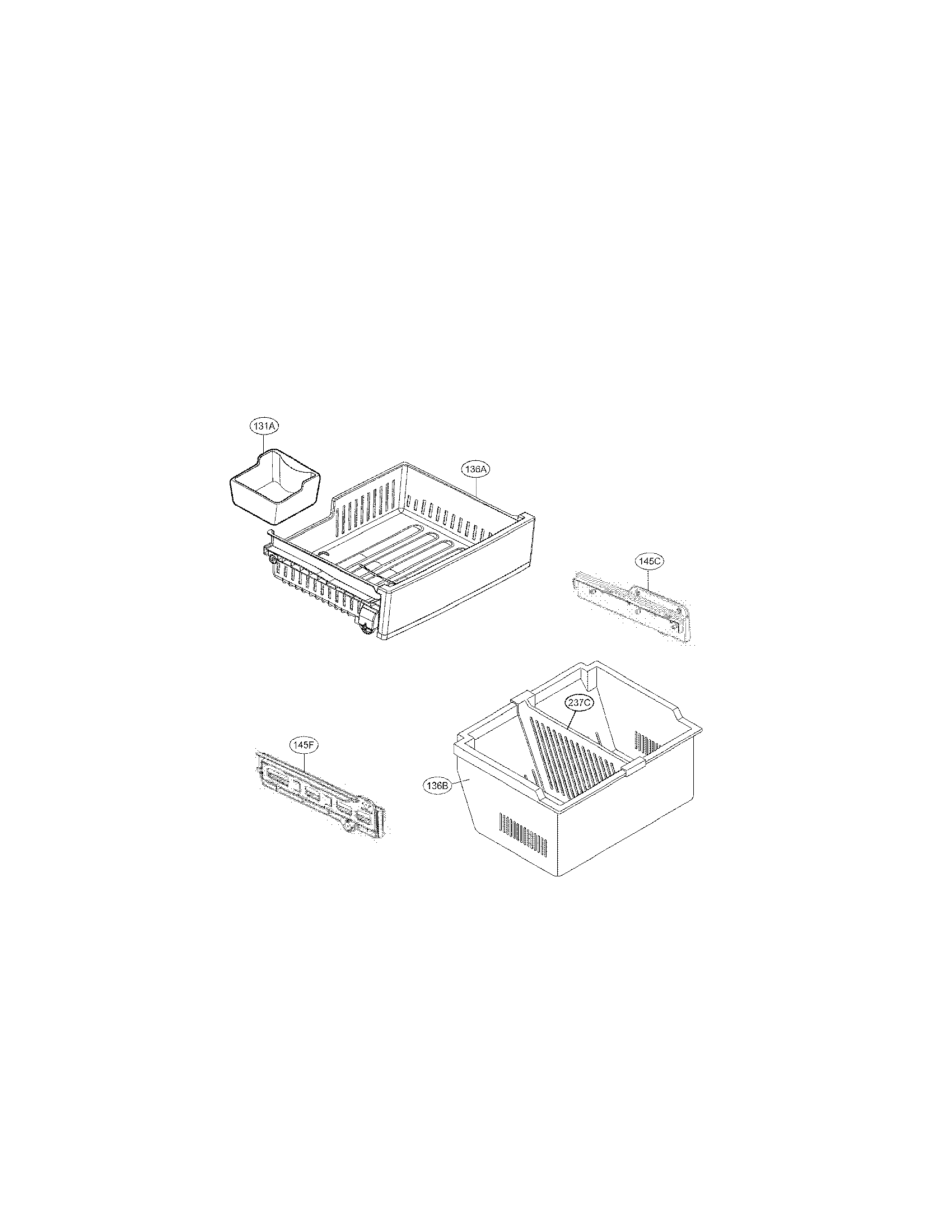 Freezer parts