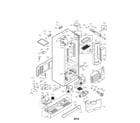 LG LFX21975ST/01 case parts diagram
