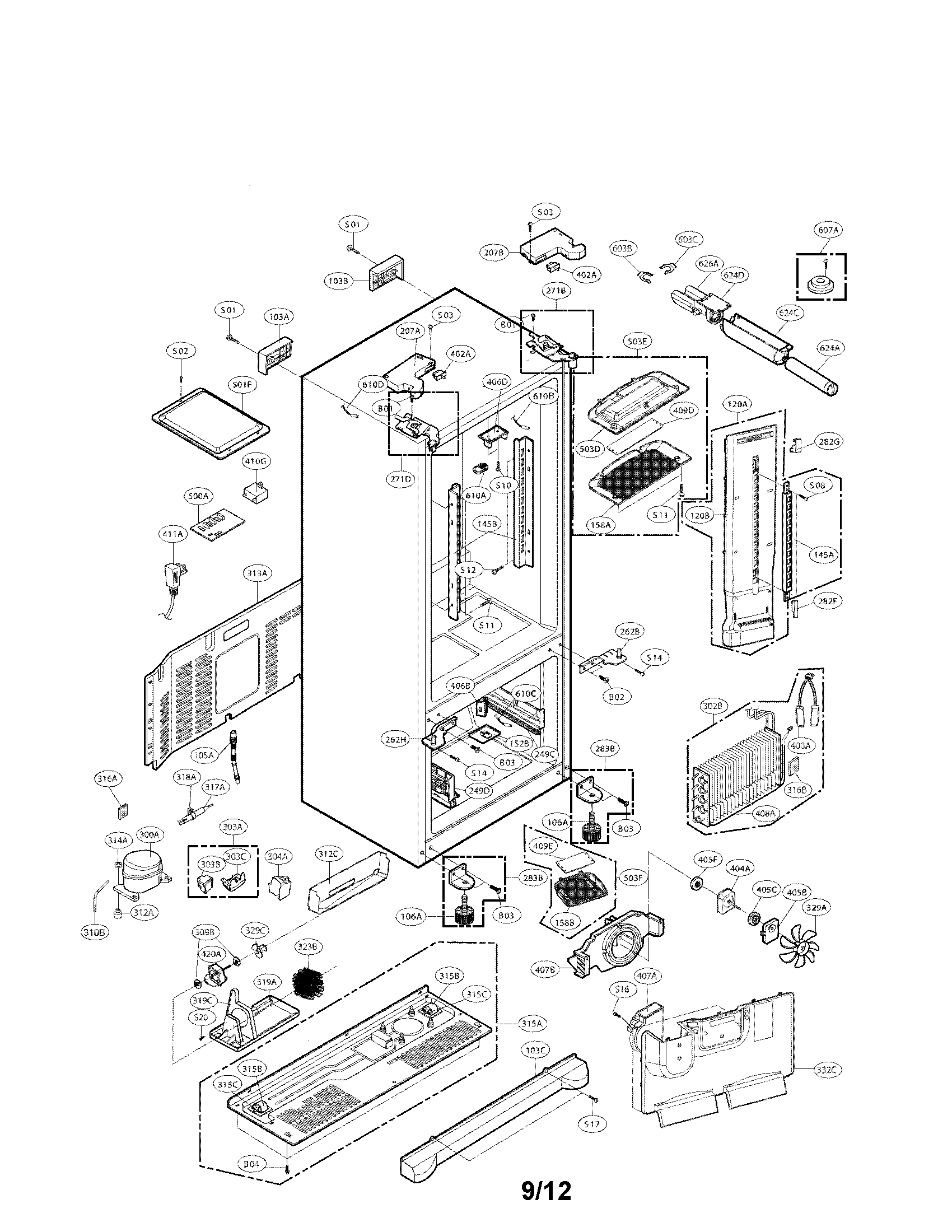 Case parts