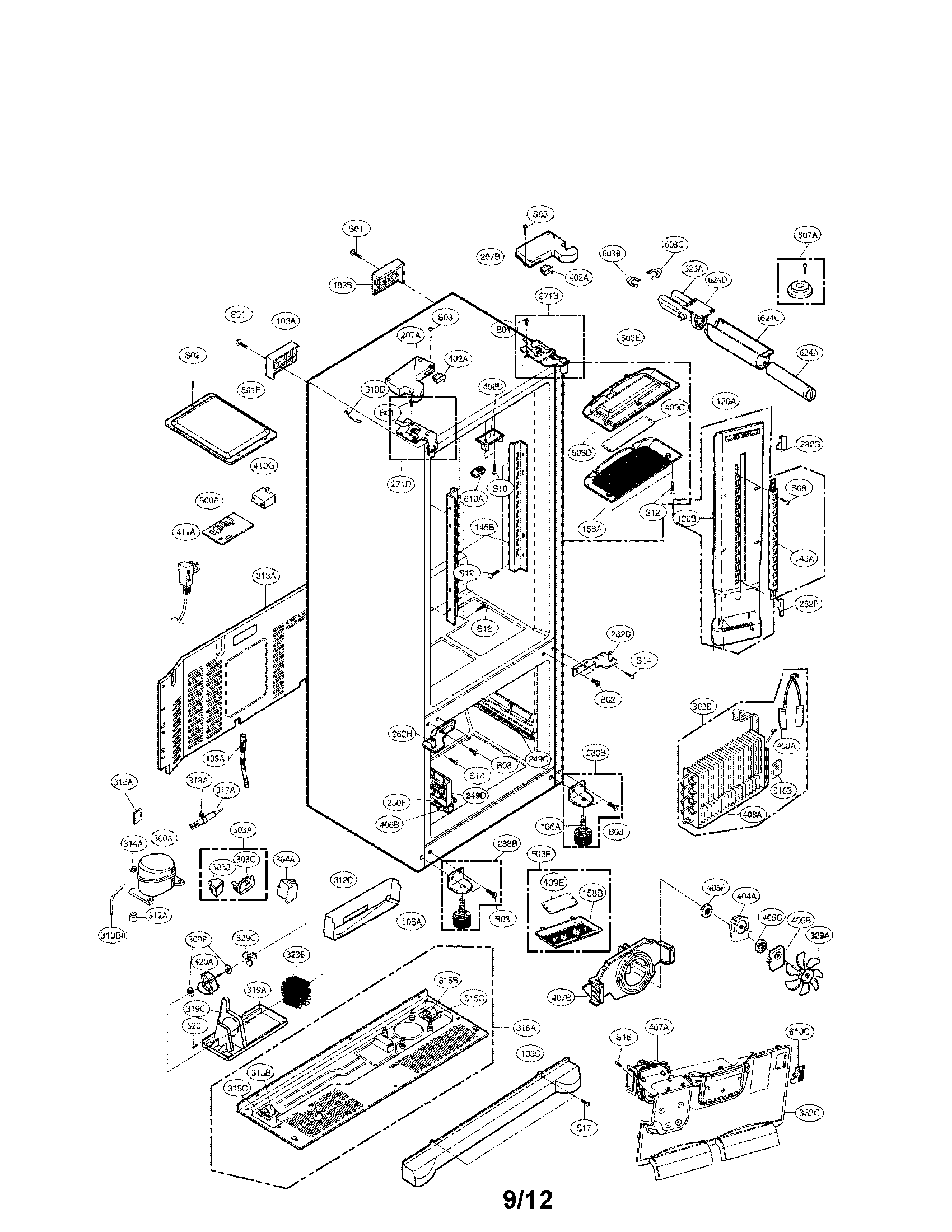 Case parts