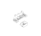 LG LFX21975ST/02 freezer parts diagram