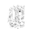 LG LFX21975ST/03 case parts diagram
