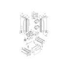 LG LFX21975ST/03 door parts diagram