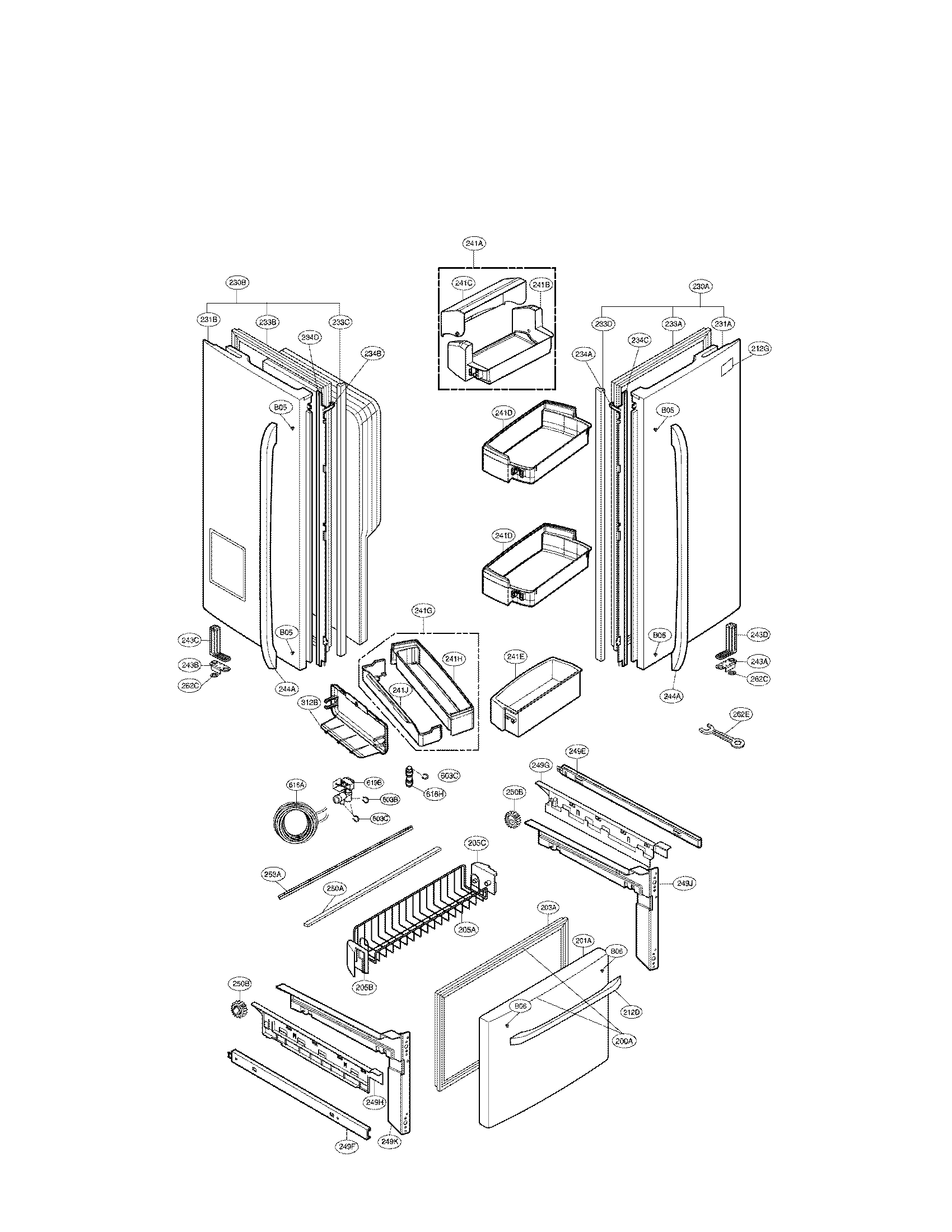 Door parts