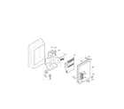LG LFX25975SB/02 ice bank parts diagram
