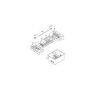 LG LFX25975ST/03 freezer parts diagram