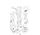 LG LFX28968ST/01 case parts diagram