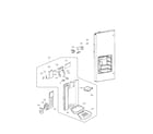 LG LFX28977SW/01 dispenser parts diagram