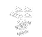 LG LFX28977SB/02 refrigerator parts diagram