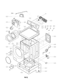 Cabinet and control panel assembly parts
