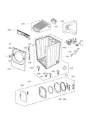 Cabinet and door assembly parts