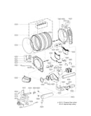 Drum and motor assembly parts