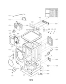 Cabinet and control panel assembly parts