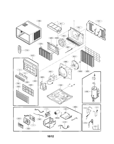 Exploded view parts