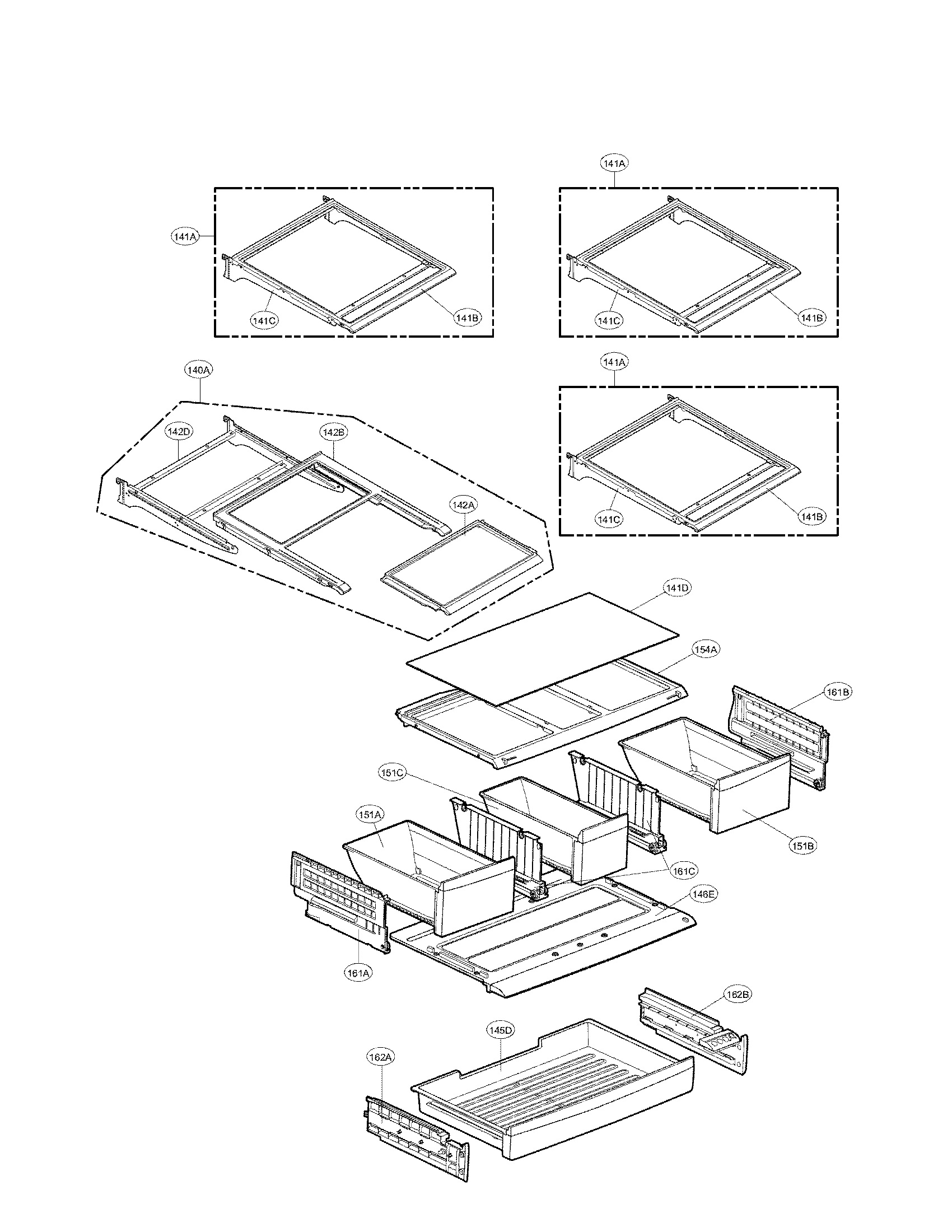 Refrigerator parts