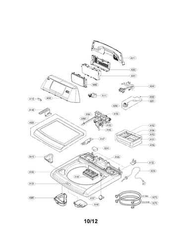 Top cover assembly parts