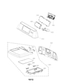 Control panel and plate assembly parts