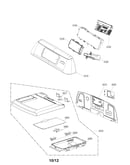 Control panel and plate assembly parts