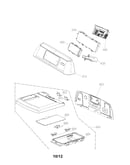 Control panel and plate assembly parts