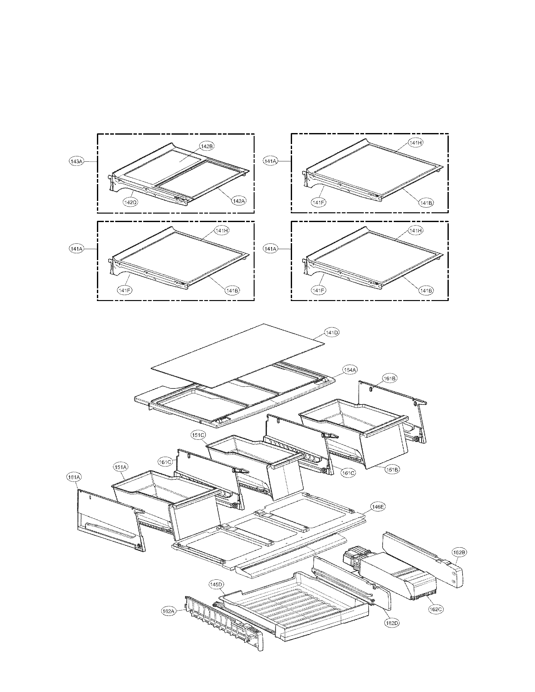 Refrigerator parts